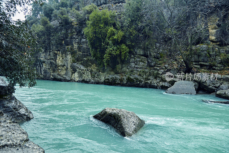 Koprulu Canyon-Manavgat-Antalya -火鸡